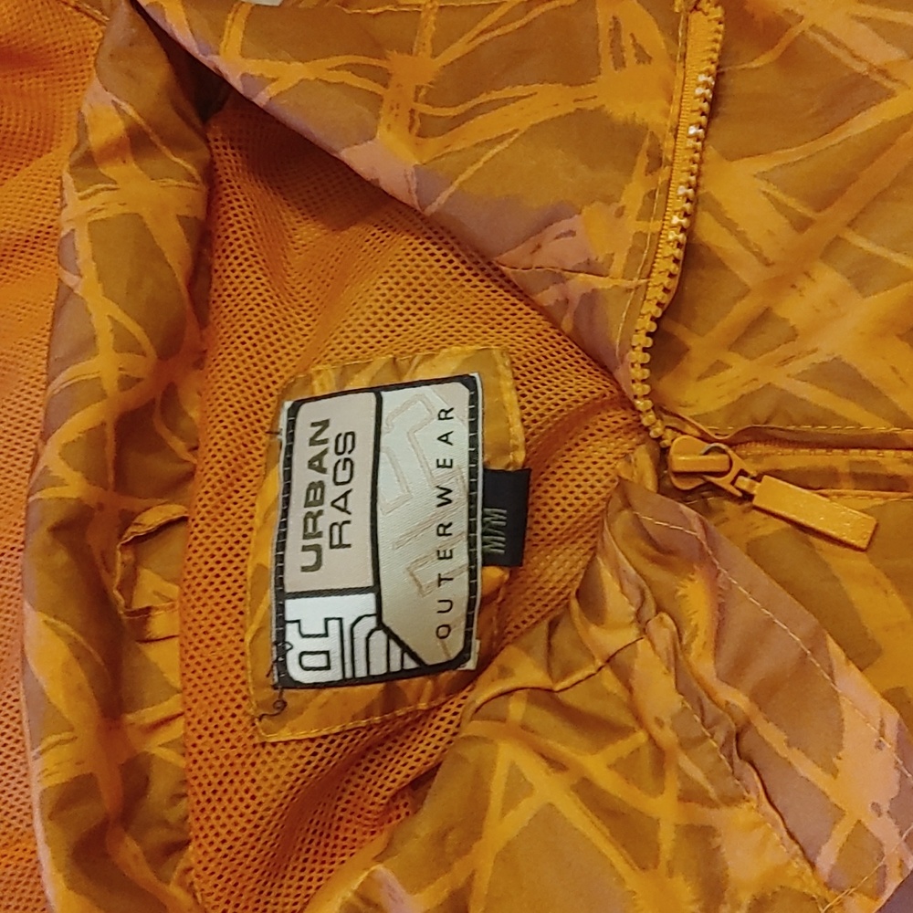 Urban Rags Orange Patterned Jacket - Picture 2 of 7